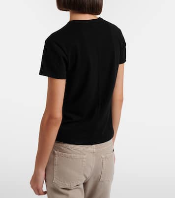 Jovita cotton, cashmere and silk T-shirt | The Row