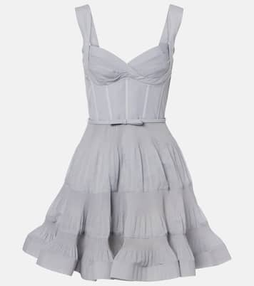 Pleated bustier dress | Zimmermann