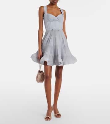 Pleated bustier dress | Zimmermann