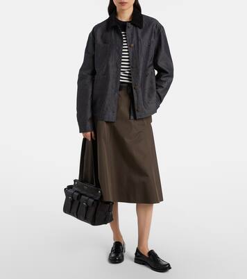 Prada Route leather tote bag | Prada