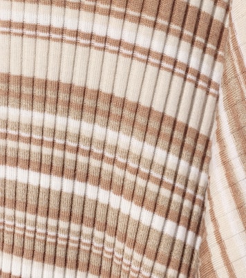 Striped wool skirt | JW Anderson