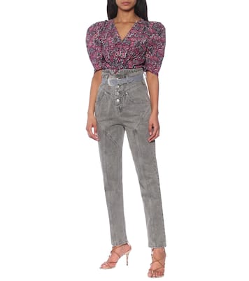 Jeans regular Anastasia a vita alta | Isabel Marant