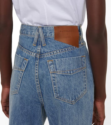 X ELLERY High-Rise Flared Jeans Highway | SLVRLAKE