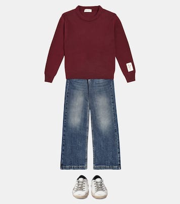 Baskets Super-Star en cuir | Golden Goose Kids