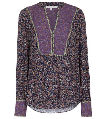 Betta floral blouse | Veronica Beard