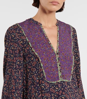 Betta floral blouse | Veronica Beard