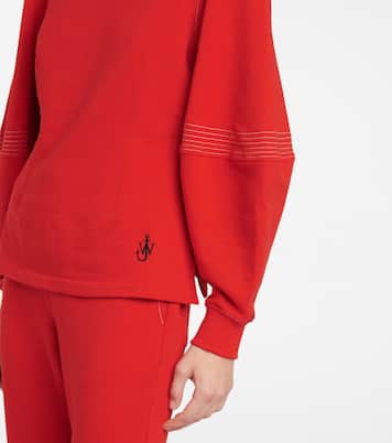Jersey de algodón con manga abullonada | JW Anderson