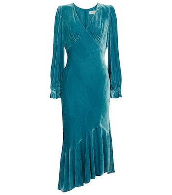 Midikleid Manal aus Samt | Diane von Furstenberg