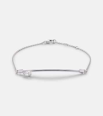 Bracciale Serti Sur Vide in oro bianco 18kt con diamante | Repossi