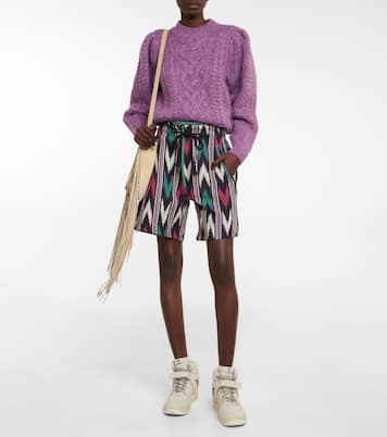 Linima cotton paperbag shorts | Marant Etoile