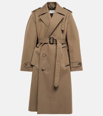 Cotton twill trench coat | Maison Margiela