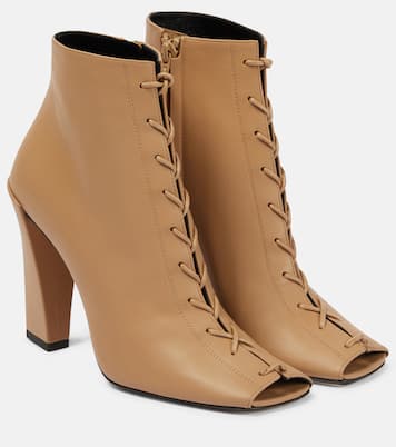 Botines con cordones Reese de piel | Victoria Beckham