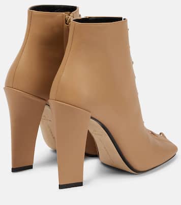 Botines con cordones Reese de piel | Victoria Beckham