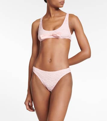 Bow-trimmed bikini top | Giambattista Valli