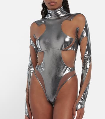 Rodeo paneled bodysuit | Mugler