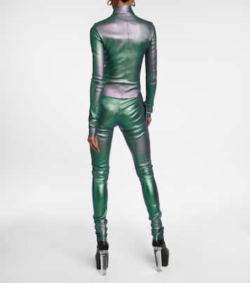 Gary leather-blend jacket | Rick Owens