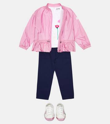 Camicia in cotone a fiori | Il Gufo