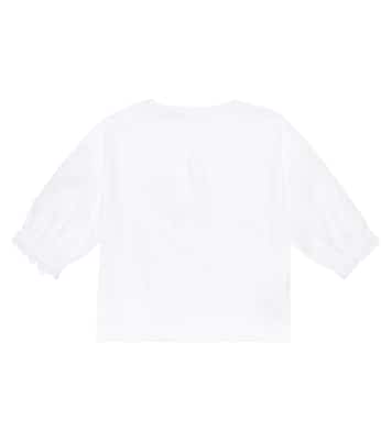 Camicia in cotone a fiori | Il Gufo