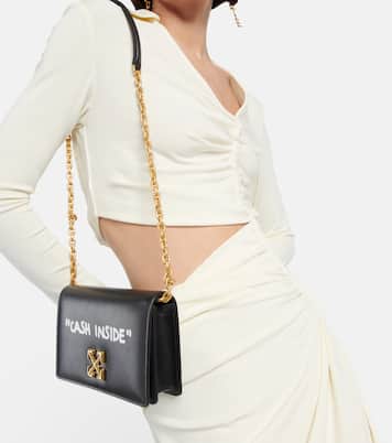 Cutout crêpe midi dress | Off-White
