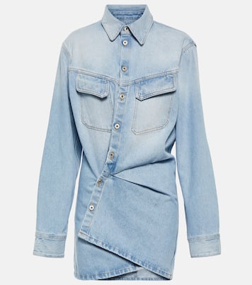 Hemdblusenkleid aus Denim | Off-White