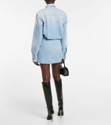 Hemdblusenkleid aus Denim | Off-White