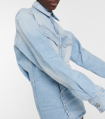 Hemdblusenkleid aus Denim | Off-White