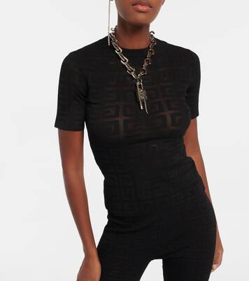 Pull en jacquard à logo | Givenchy