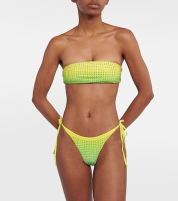 Slip bikini con decorazione | Self-Portrait