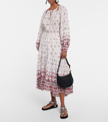 Bedrucktes Midikleid Fratela aus Baumwolle | Marant Etoile