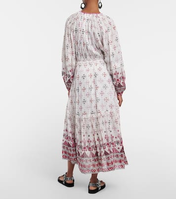 Bedrucktes Midikleid Fratela aus Baumwolle | Marant Etoile