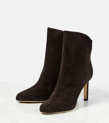 Ankle Boots Karter 85 aus Veloursleder | Jimmy Choo