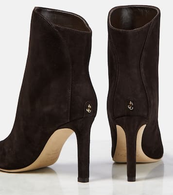 Ankle Boots Karter 85 aus Veloursleder | Jimmy Choo