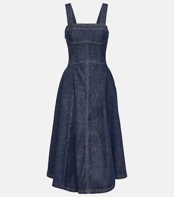Midikleid Cici aus Denim | Simkhai