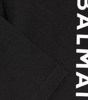 Bebé - leggings en mezcla de algodón | Balmain Kids