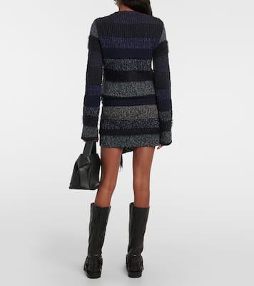 Jersey de algodón con flecos | Acne Studios