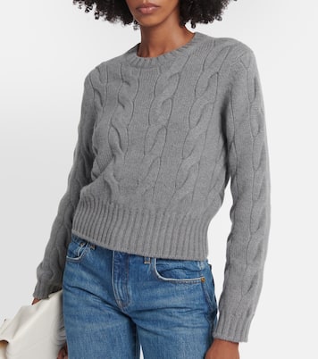 Cable-knit cashmere sweater | Loro Piana