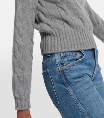 Cable-knit cashmere sweater | Loro Piana