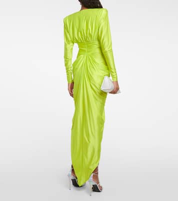Draped jersey gown  | Alexandre Vauthier