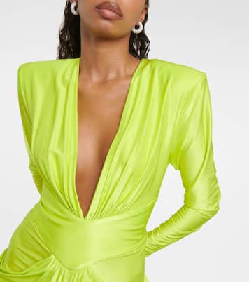 Draped jersey gown  | Alexandre Vauthier