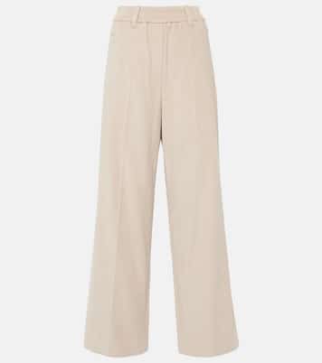Pantalones anchos de pana de algodón | Brunello Cucinelli