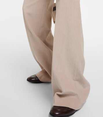 Pantalones anchos de pana de algodón | Brunello Cucinelli