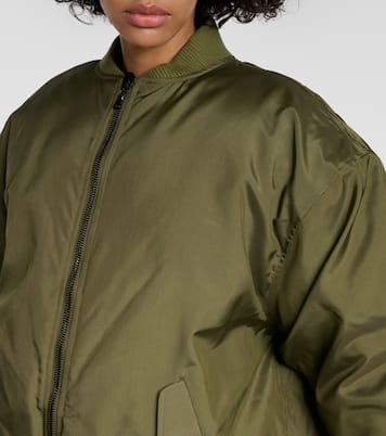 Bomber de plumas reversible | Wardrobe.NYC