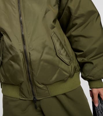 Bomber de plumas reversible | Wardrobe.NYC