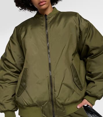 Bomber de plumas reversible | Wardrobe.NYC