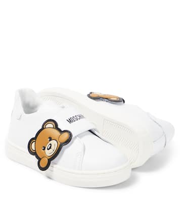 Sneakers Teddy Bear aus Leder | Moschino Kids