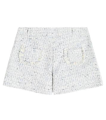 Shorts de tweed con flecos | Tartine et Chocolat