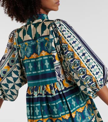 Portofino printed cotton maxi dress | La DoubleJ