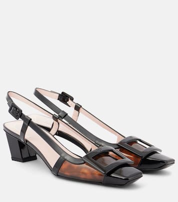 Escarpins Belle Vivier 45 en cuir verni | Roger Vivier