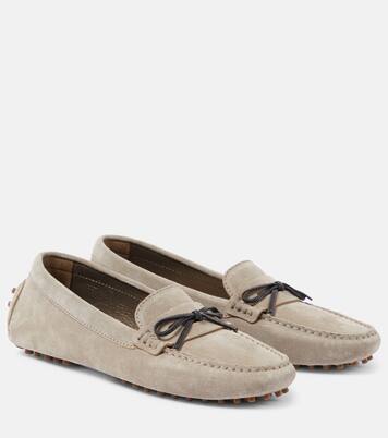 Mokassins Monili aus Veloursleder | Brunello Cucinelli