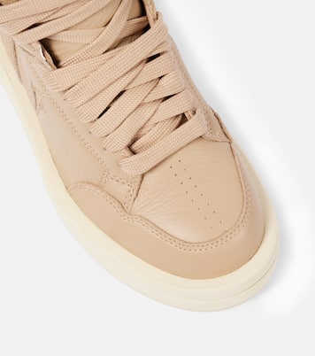 x Converse Turbowpn leather platform sneakers | Rick Owens